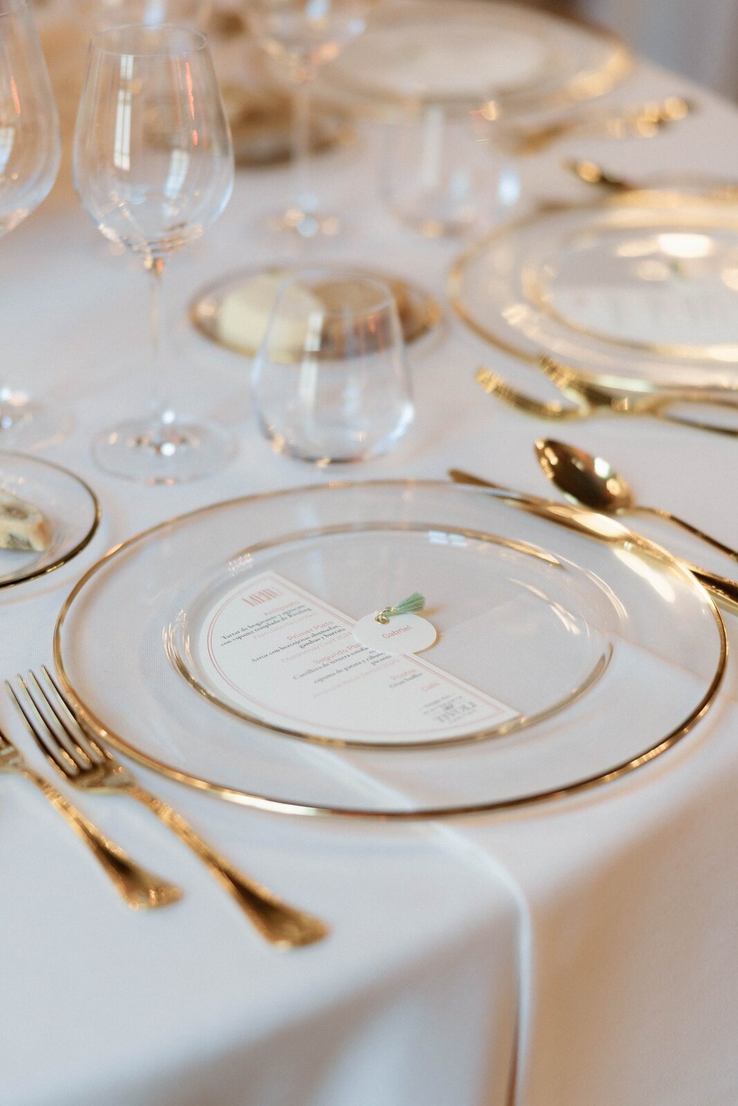 La mise en place del matrimonio