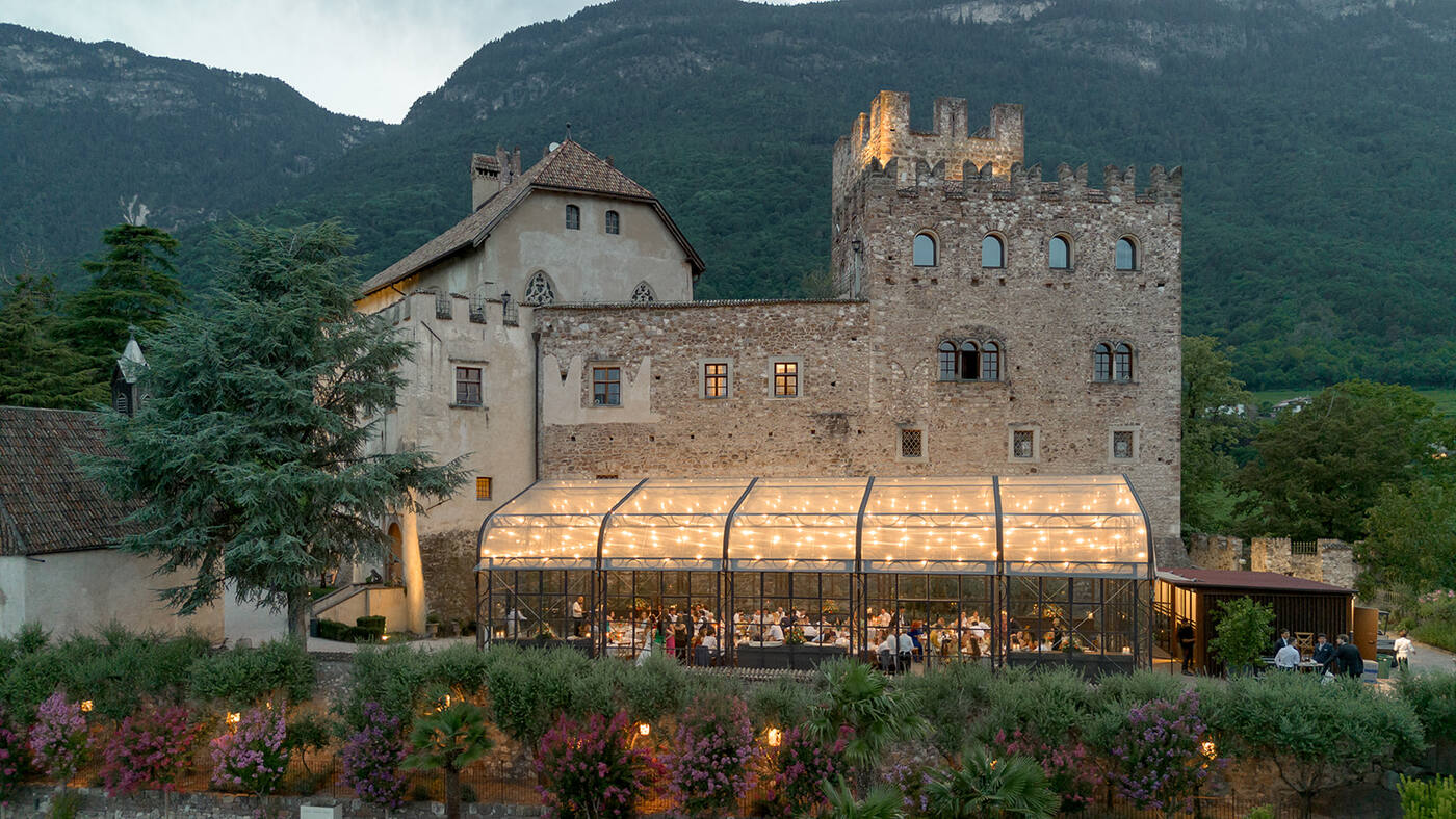 Schloss Freudenstein e l’Orangerie al calare della sera