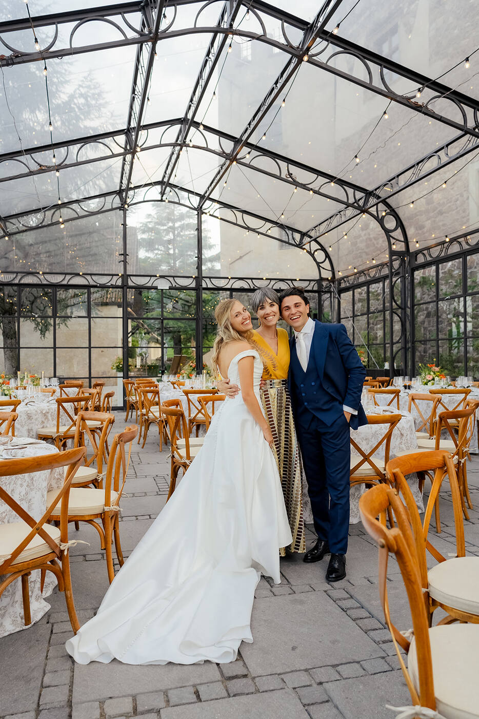 Martina e Victor nell’Orangerie