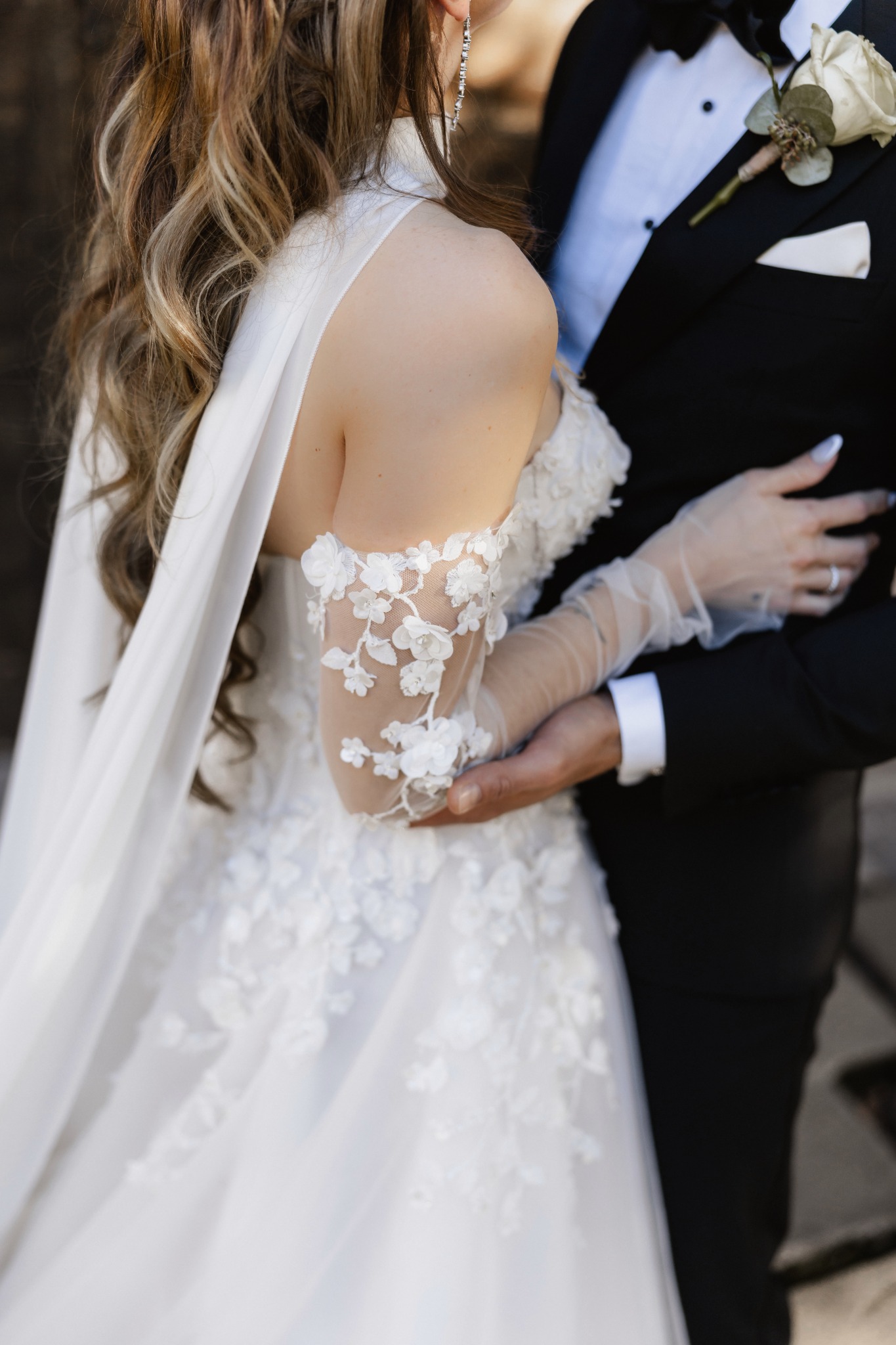 Un abbraccio tra Sanela e Oliver